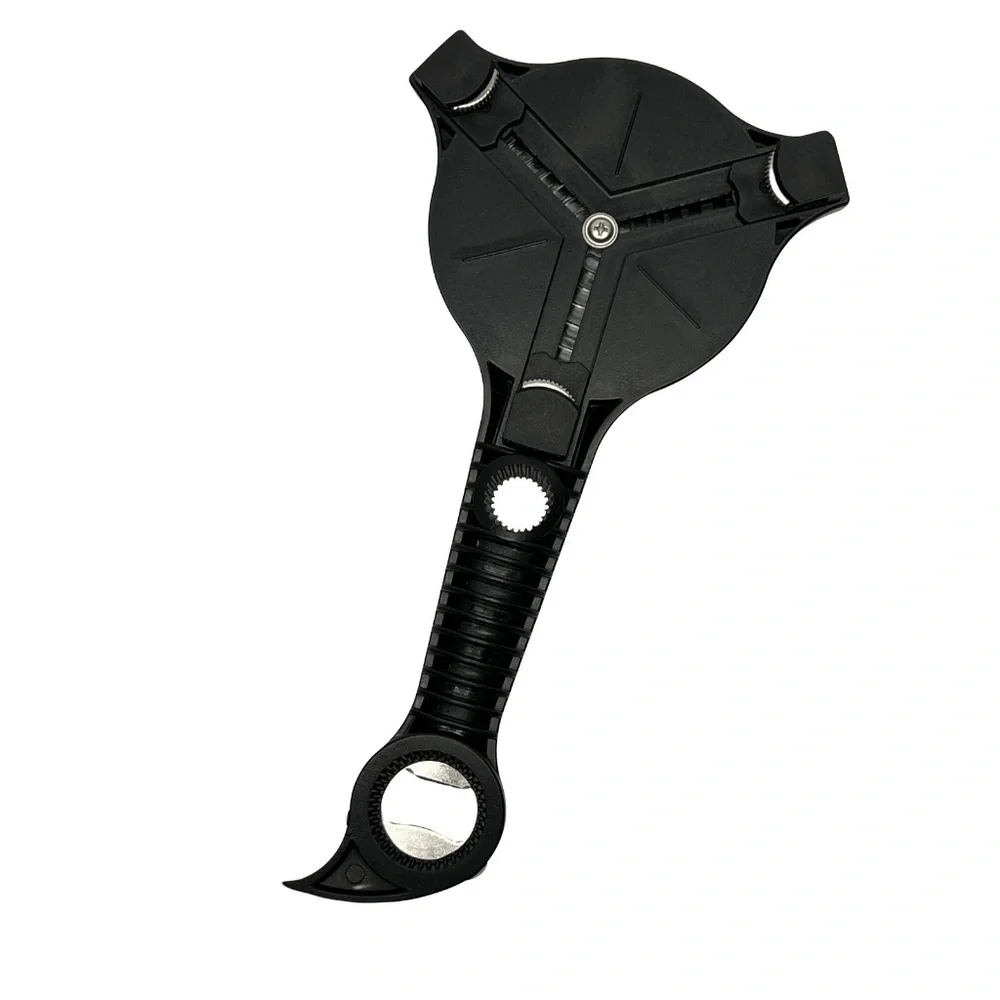 Kuhn Rikon 5-in-1 Multi Purpose Jar & Bottle Opener Black NEW K51429